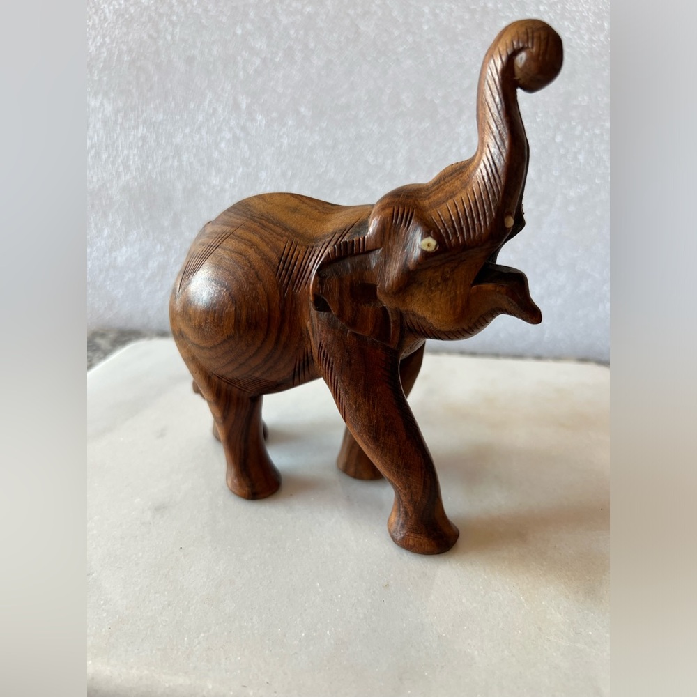Hand crafted hardwood Elephant